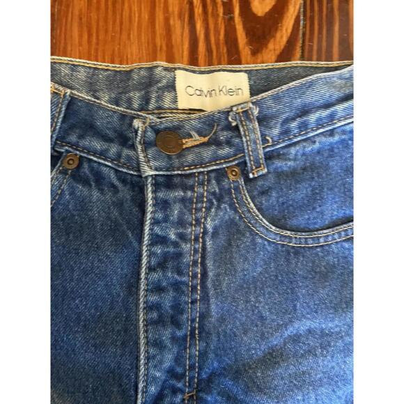 Vintage 80’s Calvin Klein Jeans Size 3 Mid Rise Straight - Picture 2 of 9